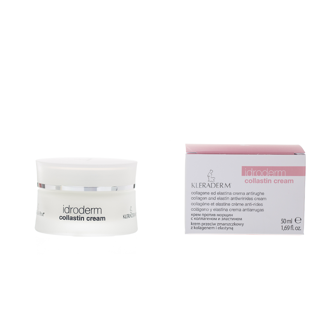 Crema viso idratante collagene e elastina