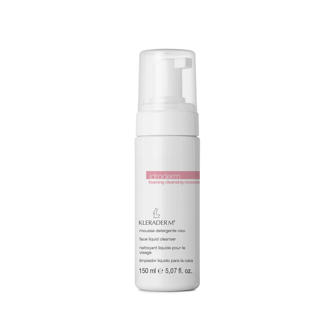 Mousse detergente idratante viso