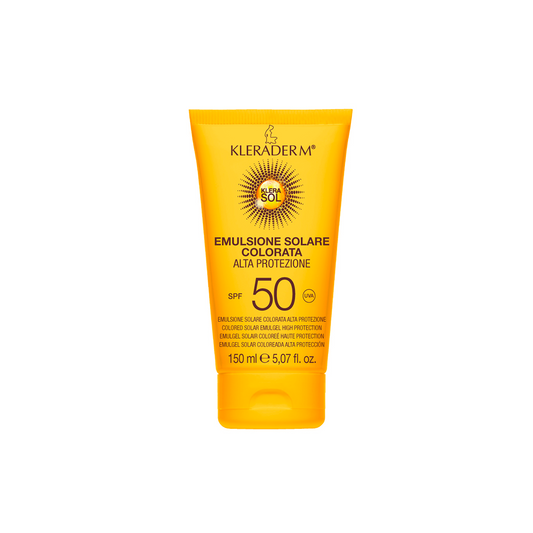Emulgel Viso Protezione Solare colorata alta SPF 50