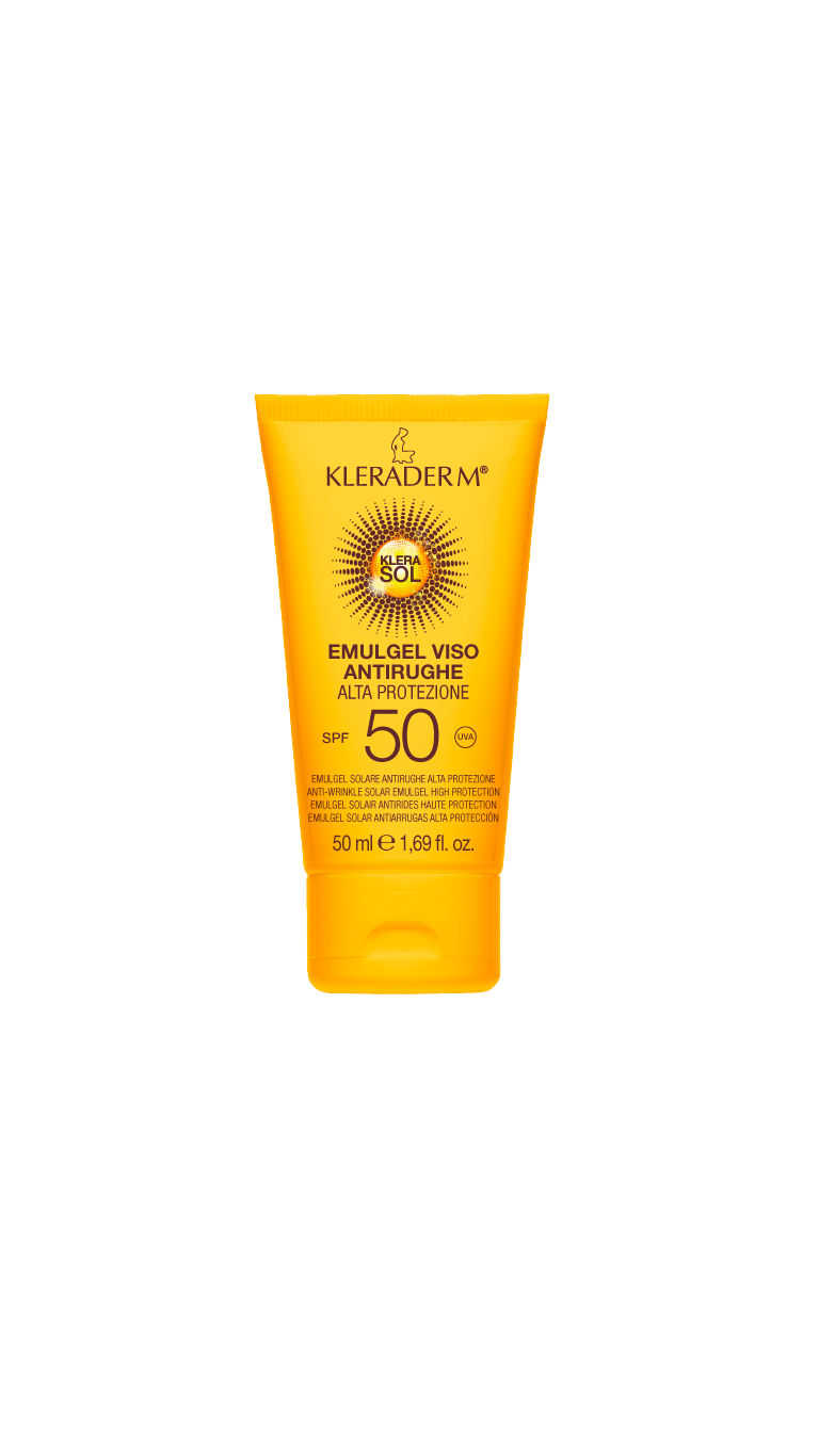 Emulgel Viso Protezione Solare antirughe alta SPF 50