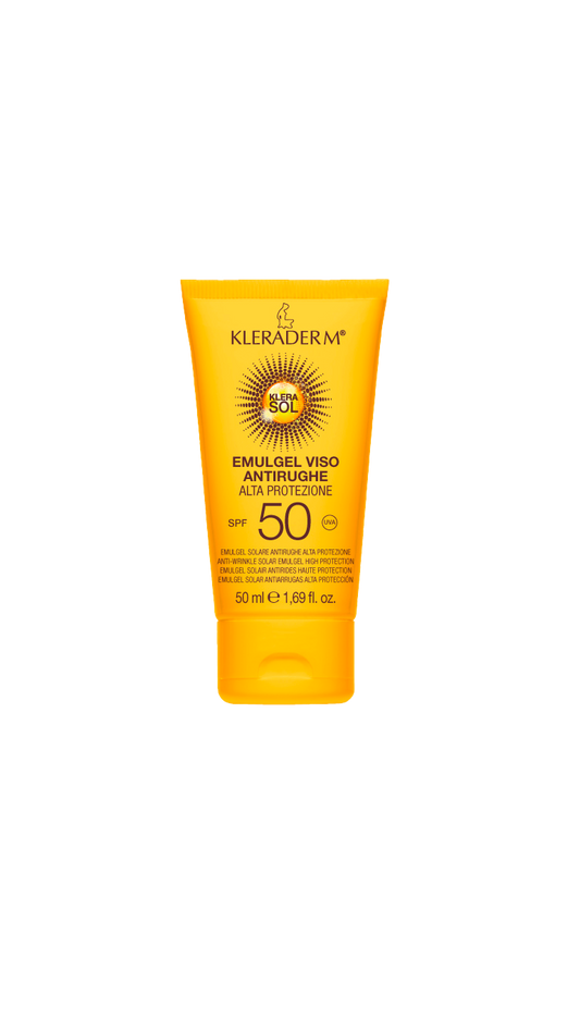 Emulgel Viso Protezione Solare antirughe alta SPF 50